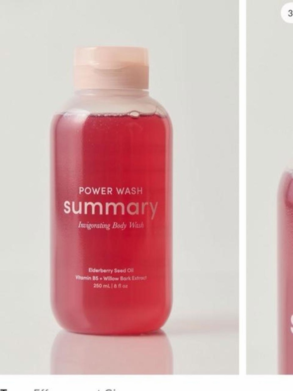 Summary Power Body Wash with Exfoliating Willow Bark- 8 travel size bottled 8ml